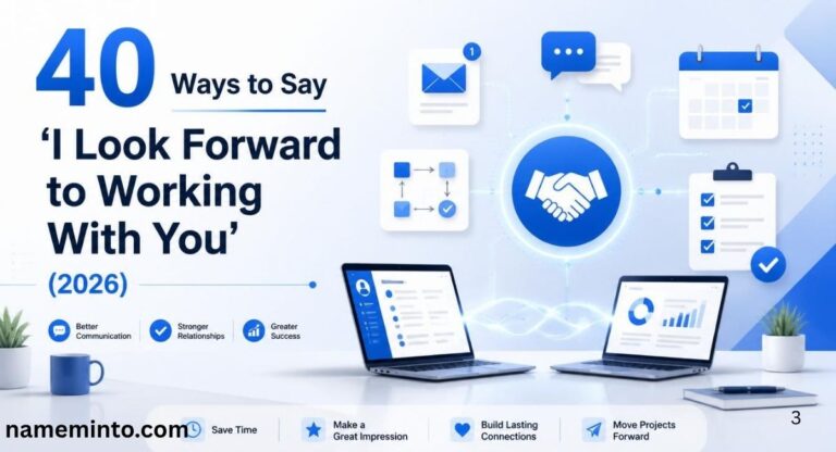 40 Ways to Say "I Look Forward to Working With You" (2026)