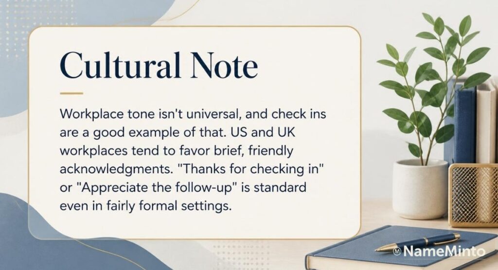 Cultural Note